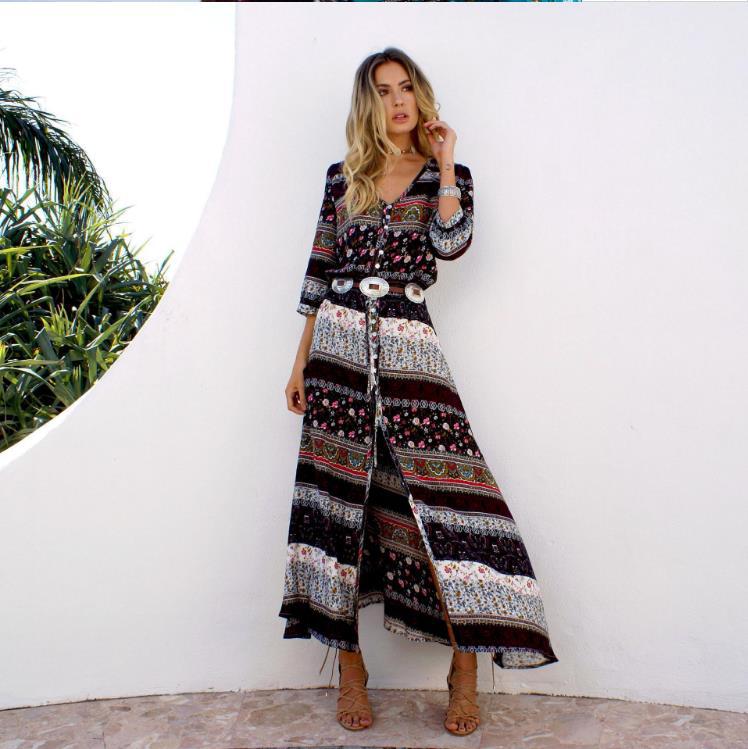 Robe Longue Vintage Hippie