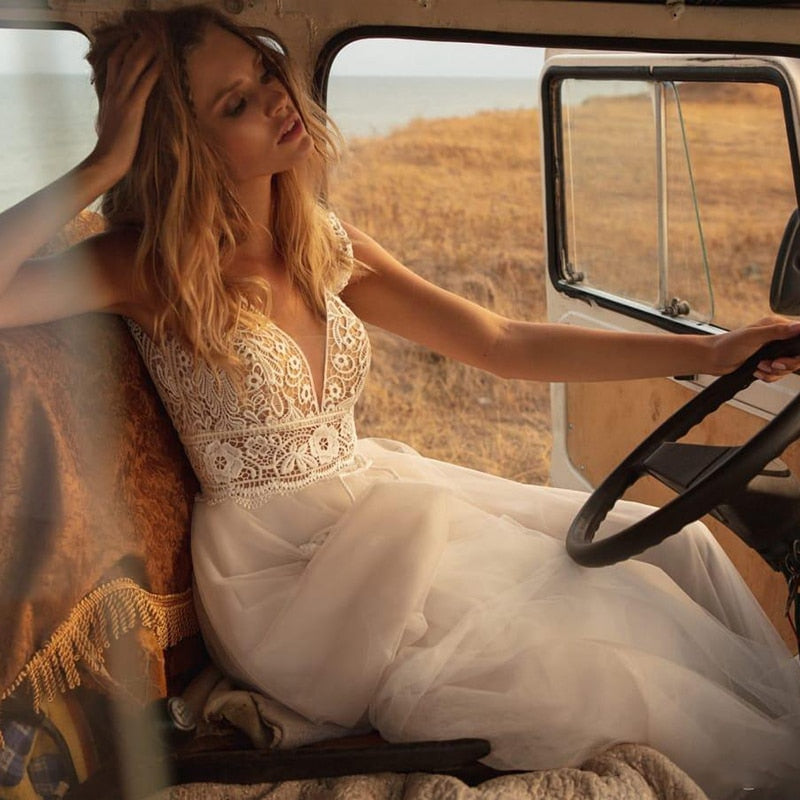 Robe Mariée Hippie