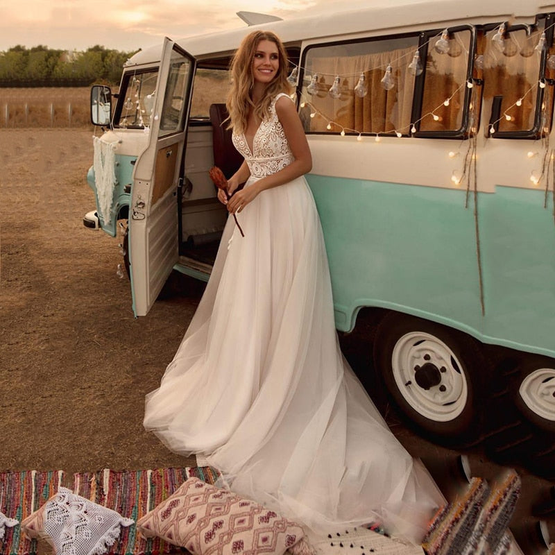 Robe Mariée Hippie