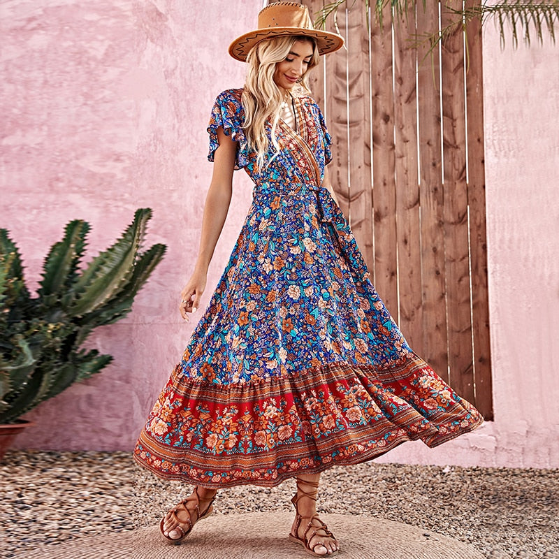 Kleid im Hippie-Stil