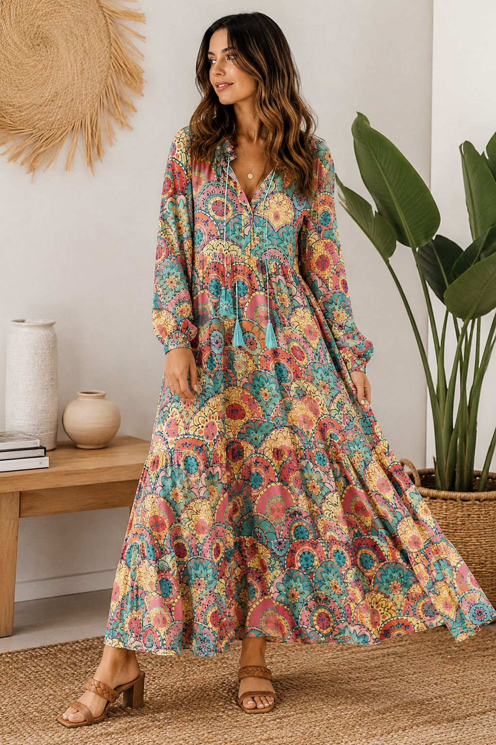 Vintage Hippie-Kleid
