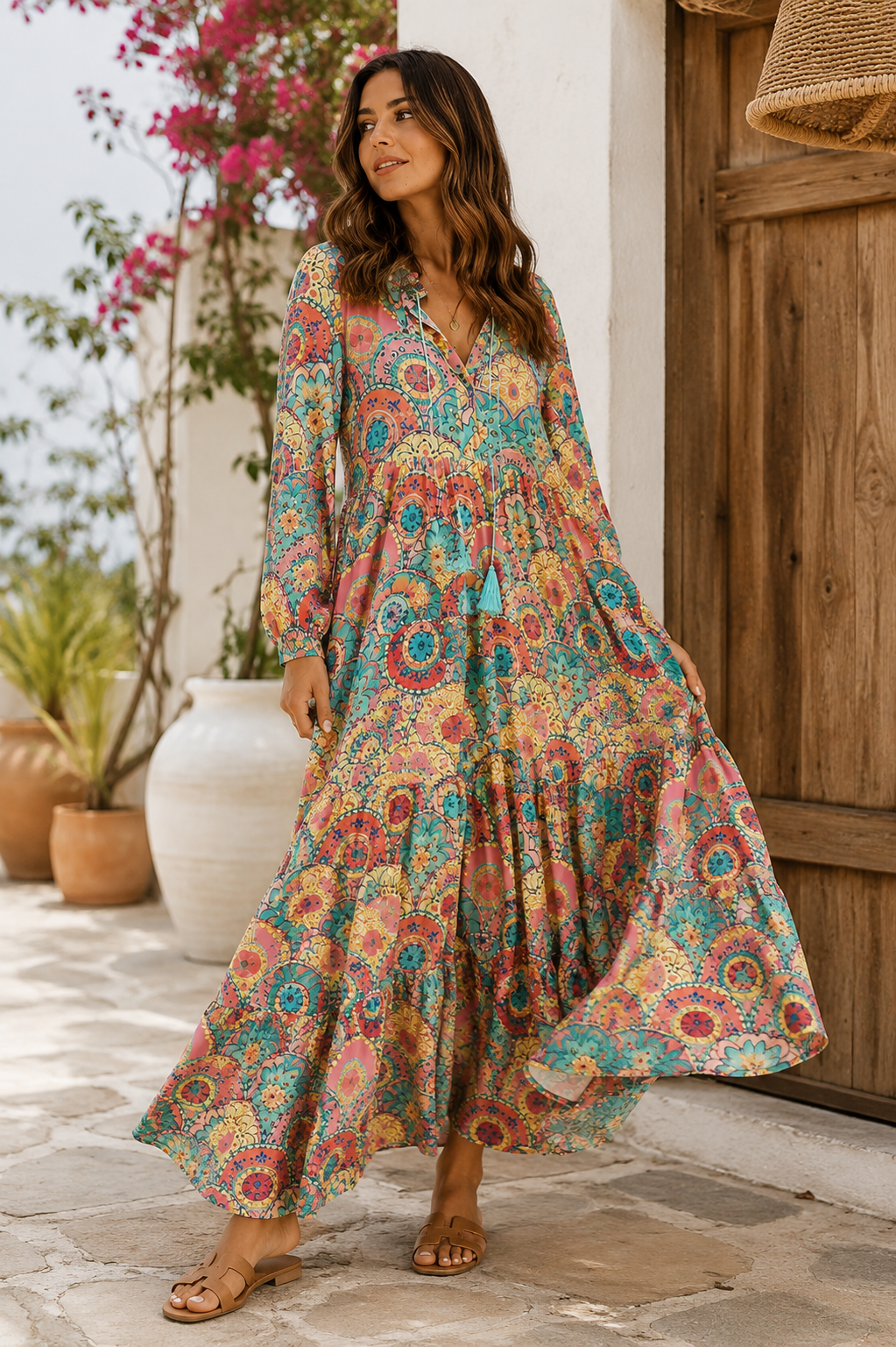 Vintage Hippie-Kleid