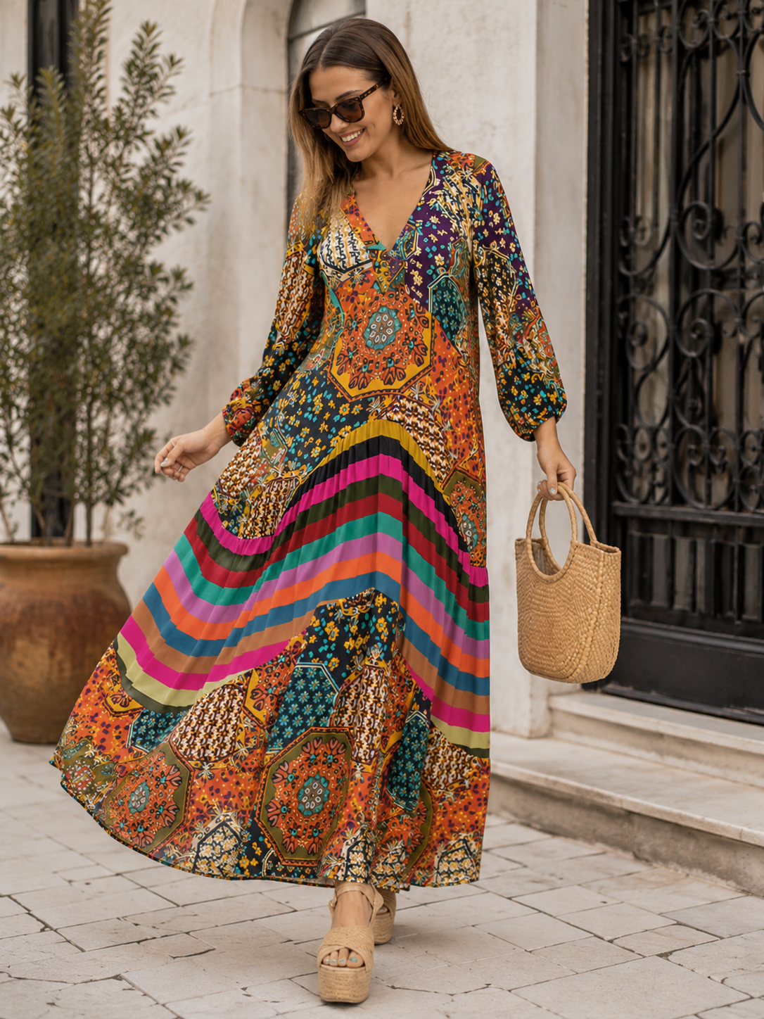 Robe Longue Hippie