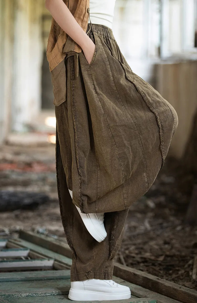 Sarouel Femme Hiver Style Hippie