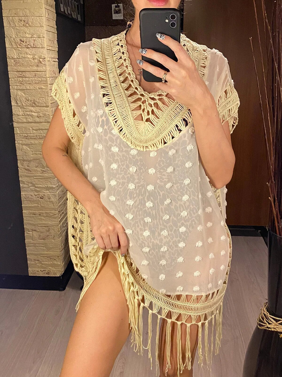Cache Maillot Tricot