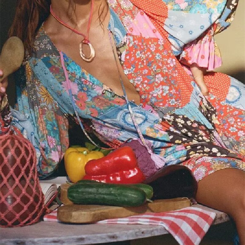 Robe Tunique Hippie
