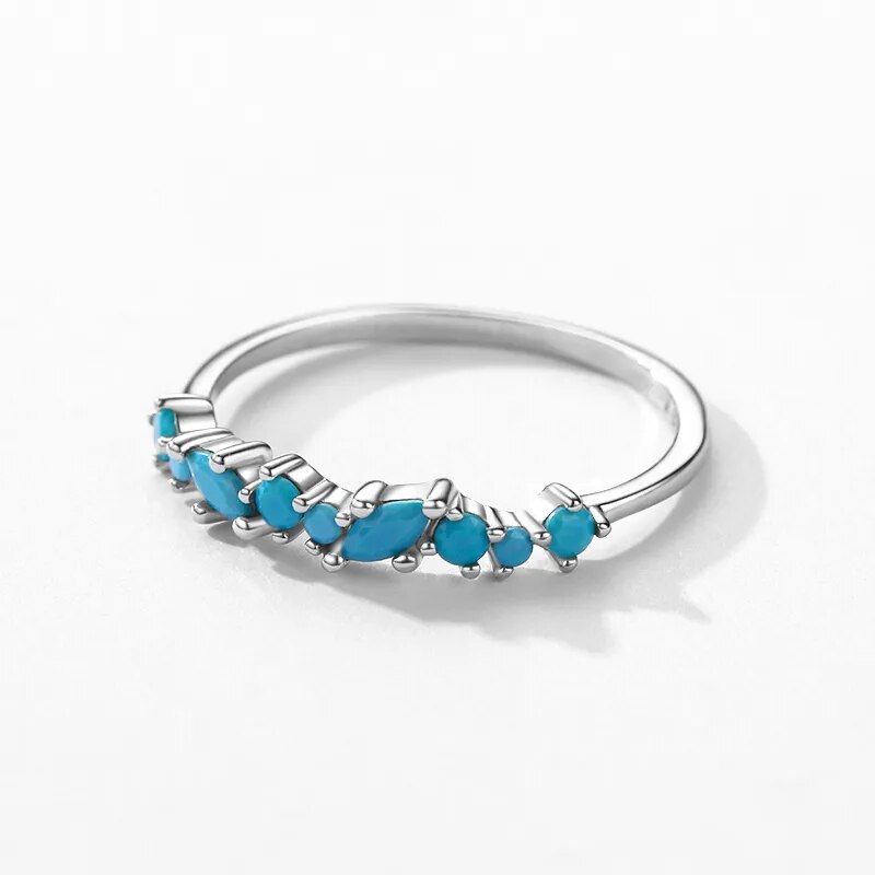 Bague Anneau Turquoise
