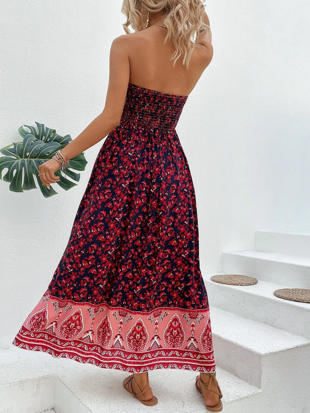 Hippie chique bustierjurk