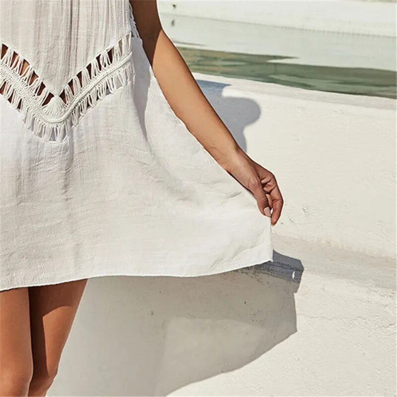 Cache Maillot Blanc