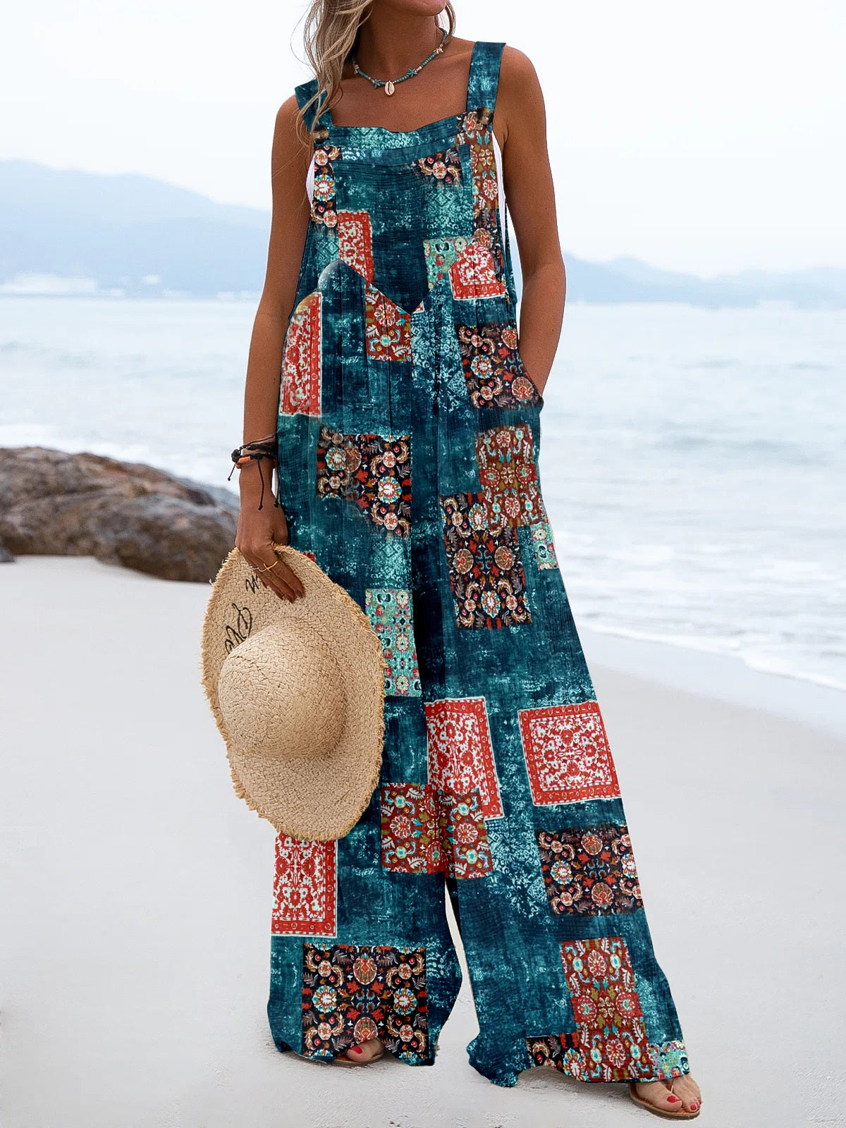 Grote maat hippie chique tuniek