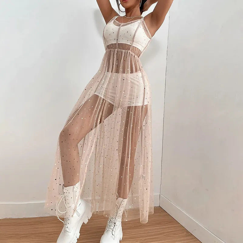 Cache Maillot en Tulle