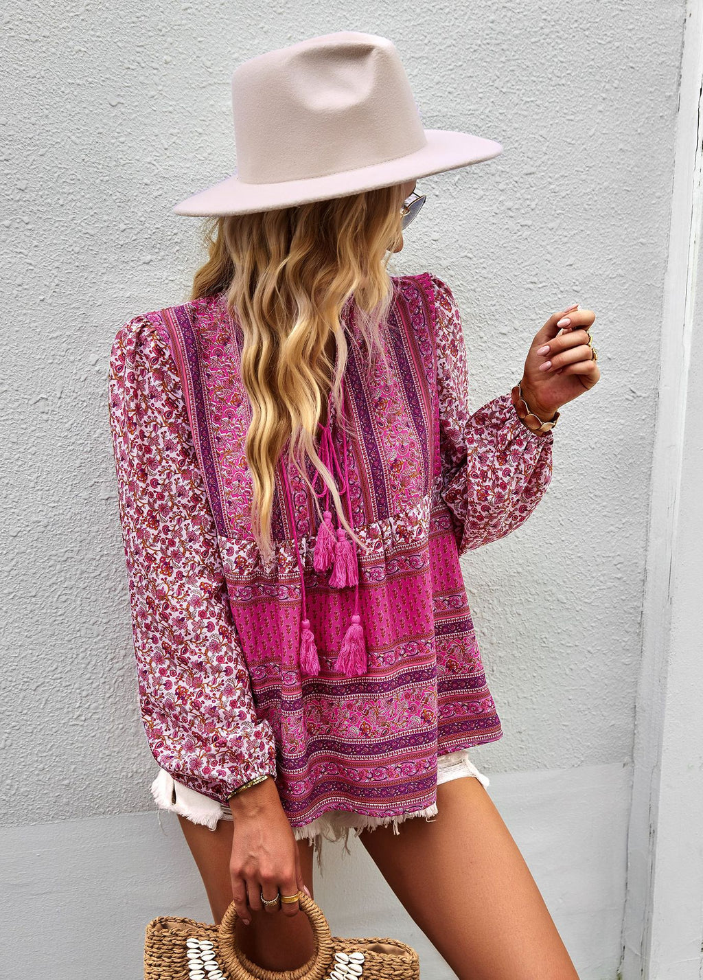 Hippie chique tuniek