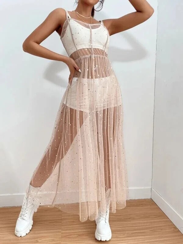 Cache Maillot en Tulle
