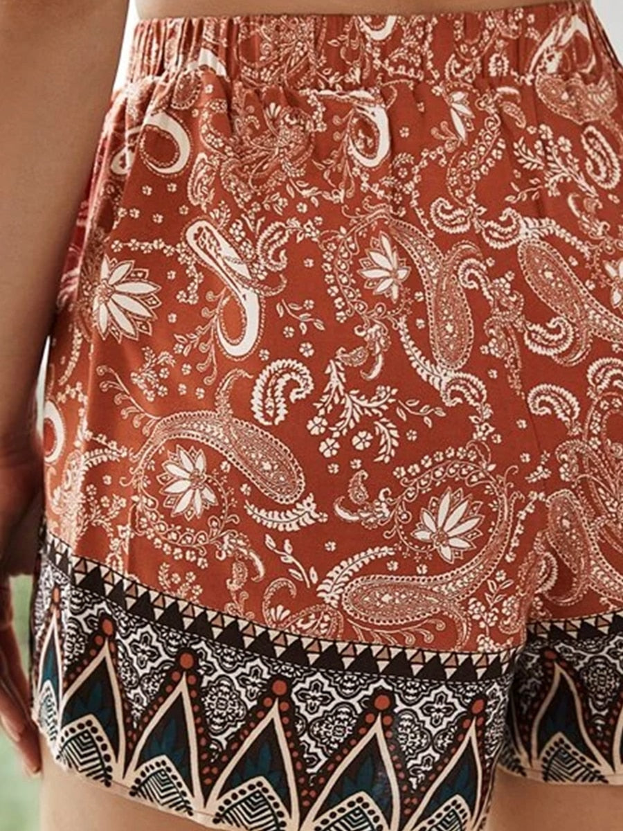 Hippie chique korte broek