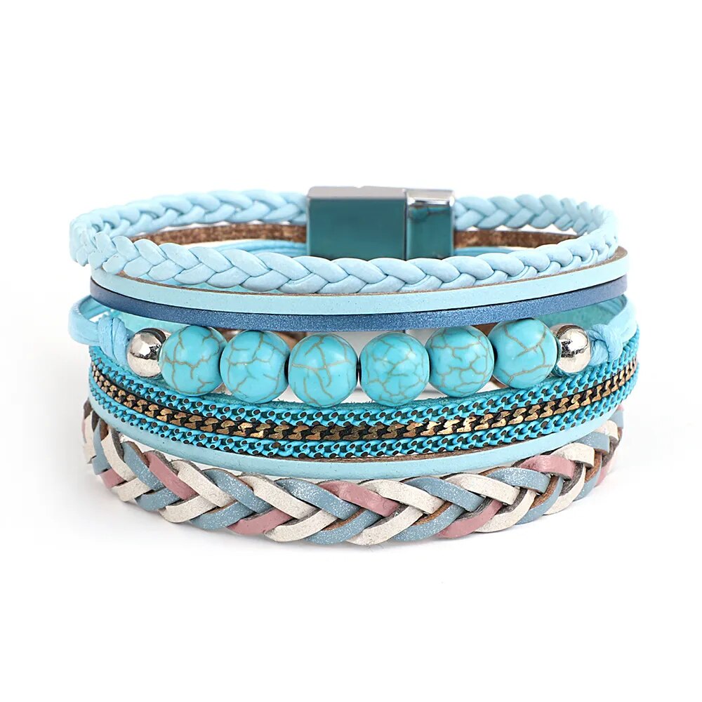 Bracelet Amérindien Turquoise