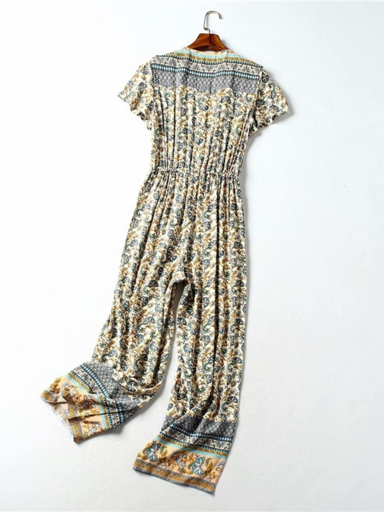Bohemian-Hippie-Jumpsuit für Damen