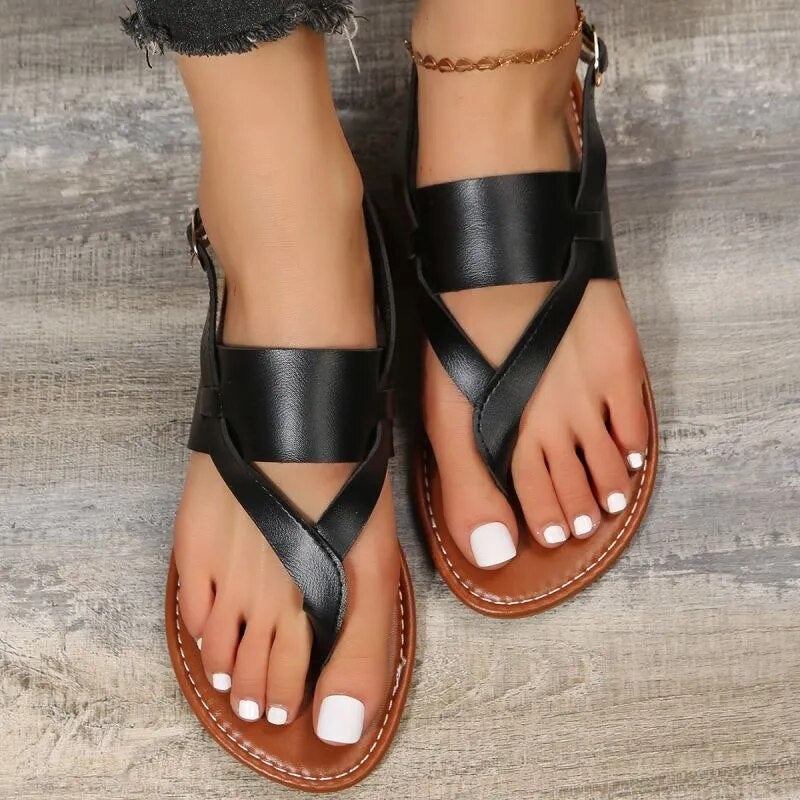 Sandales Cuir Bohème