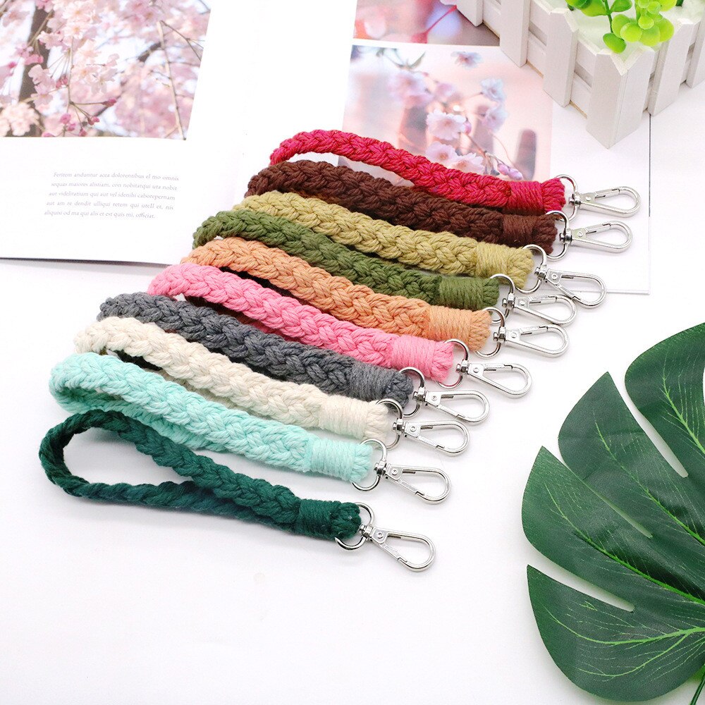 Porte Clé Macramé Diy