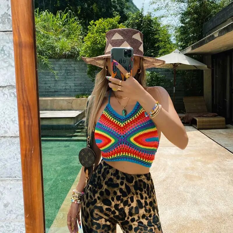 Crop Top Bohème