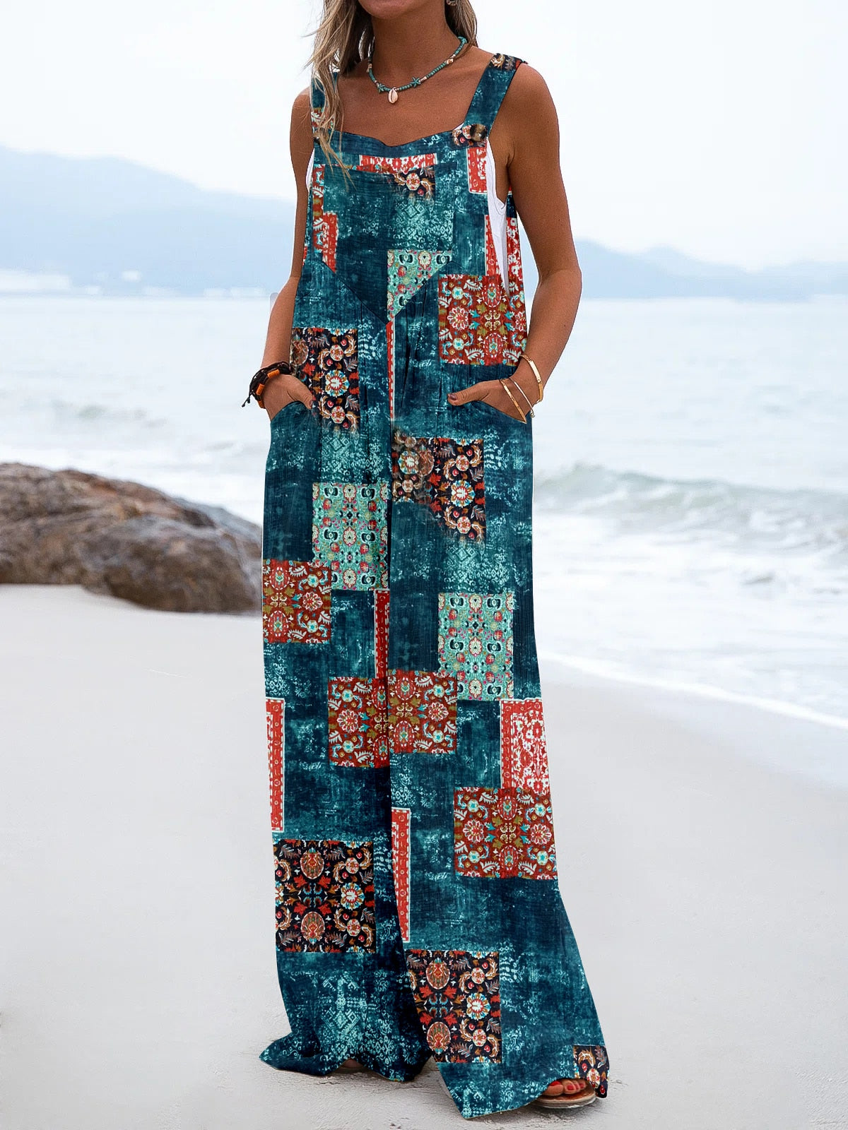 Grote maat hippie chique tuniek