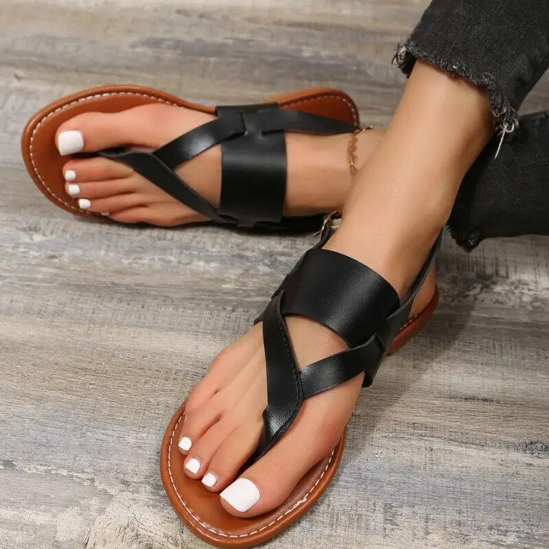 Sandales Cuir Bohème