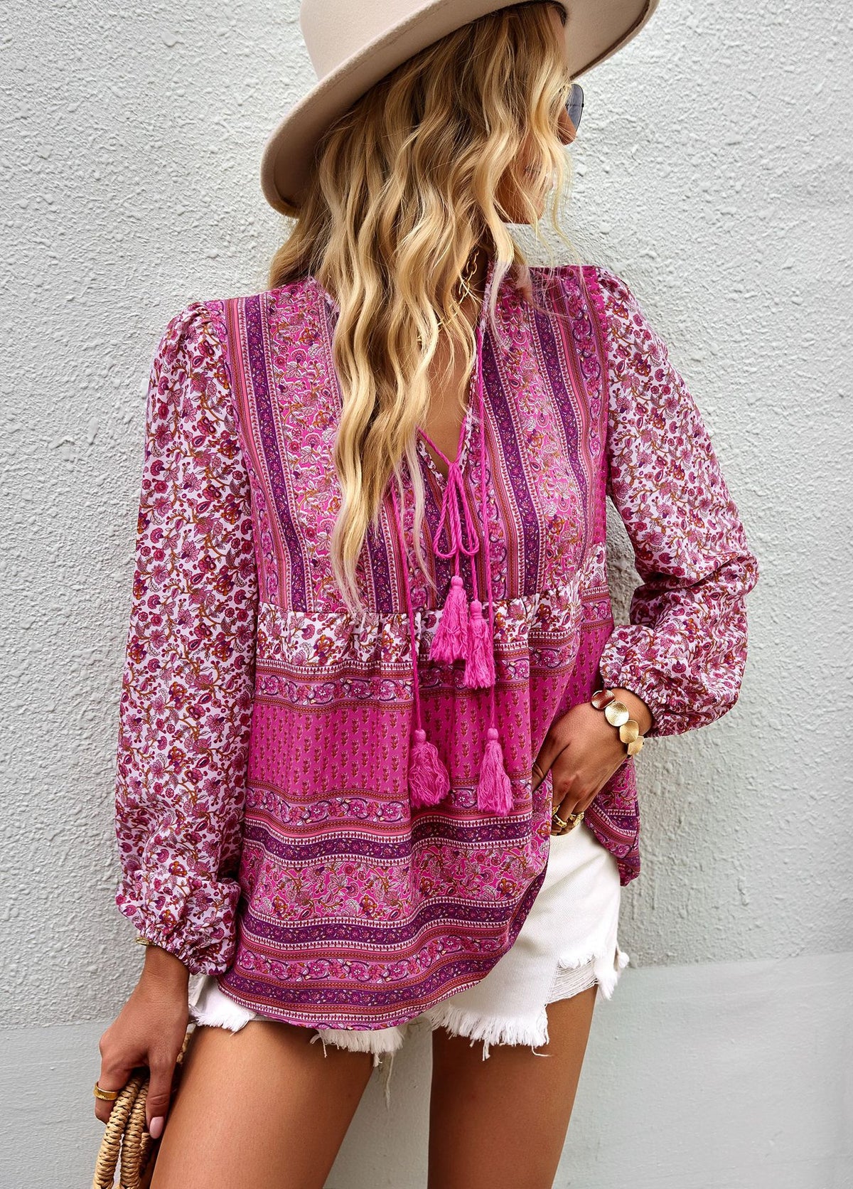 Hippie chique tuniek