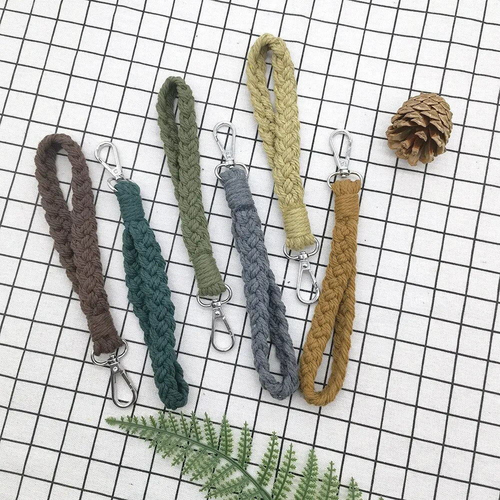 Porte Clé Macramé Diy