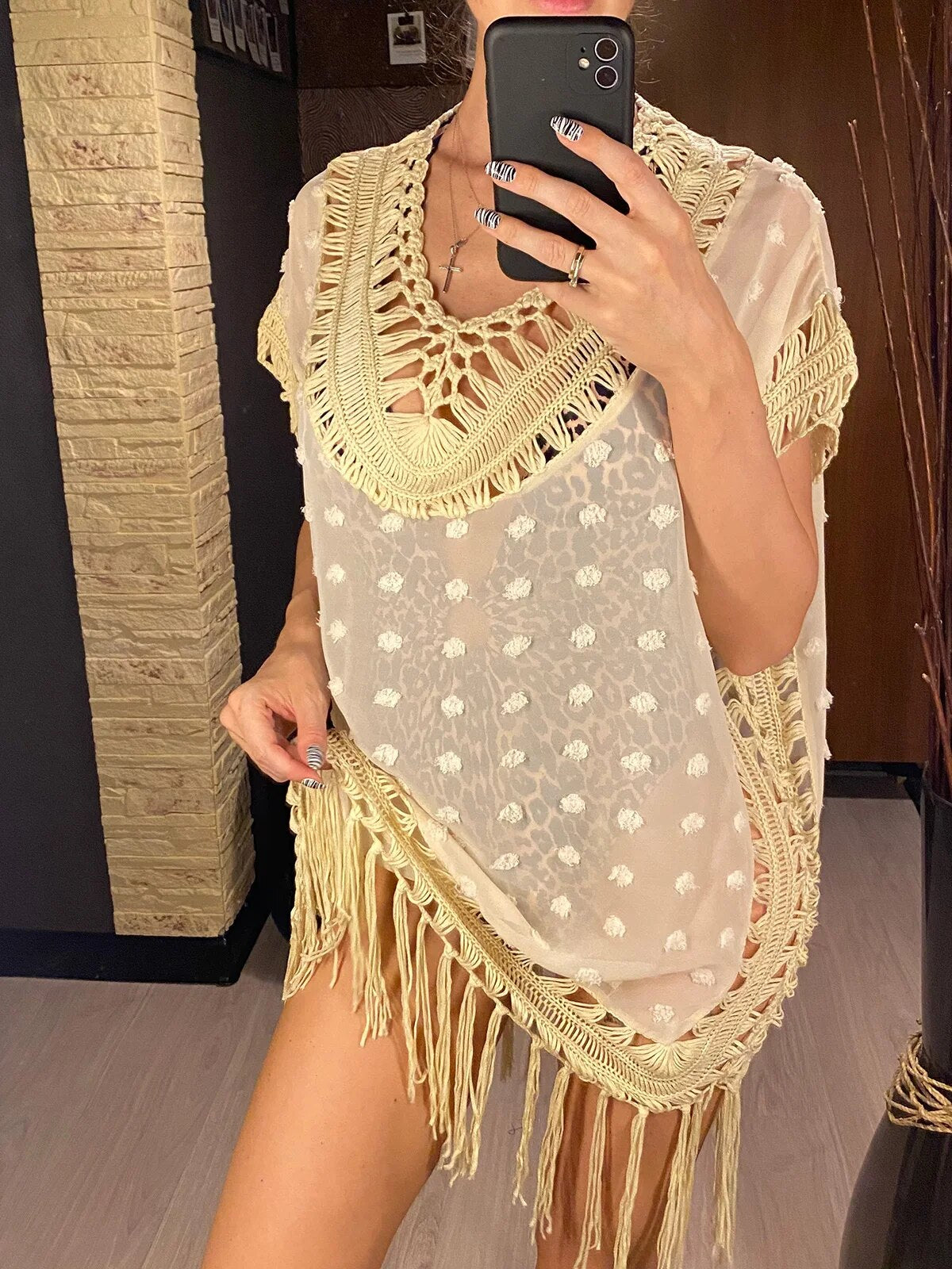 Cache Maillot Tricot