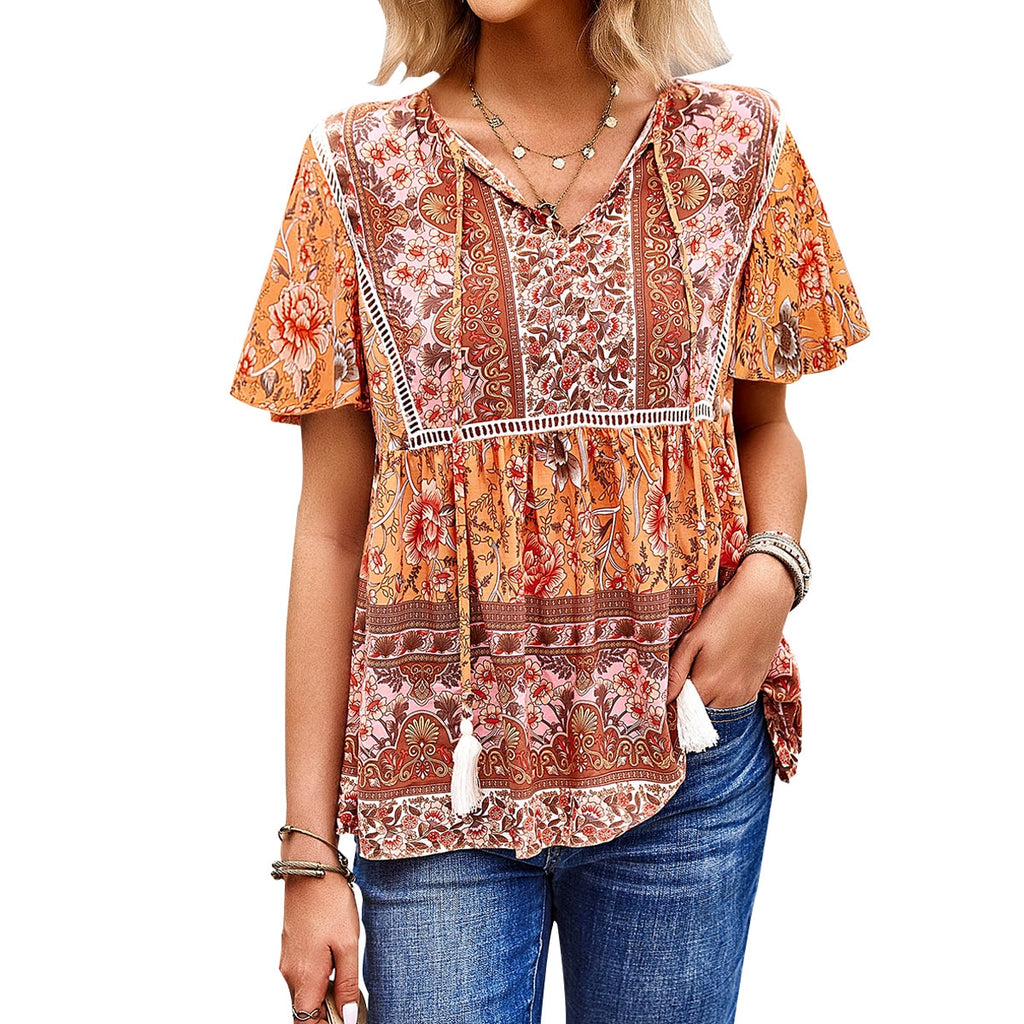 Blouse Style Hippie 70s