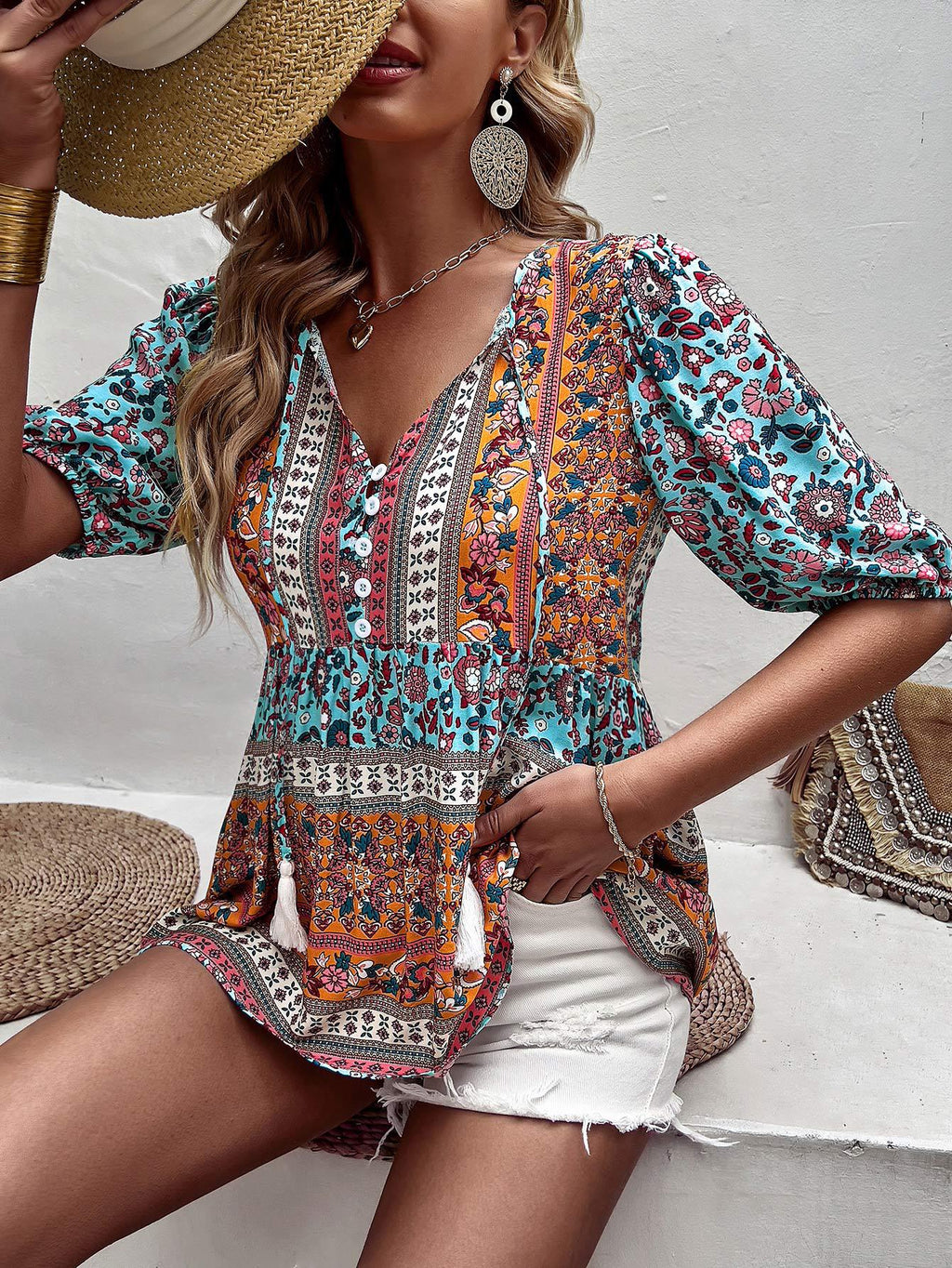 Top hippieblouse