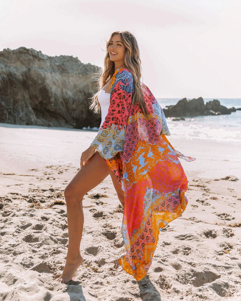 Cache Maillot Rose