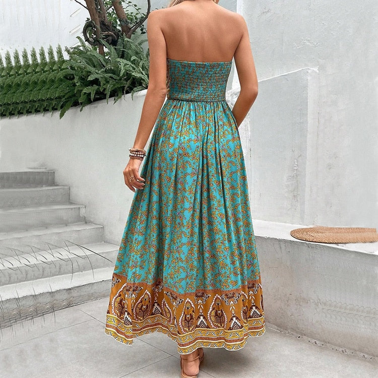 Hippie chique bustierjurk