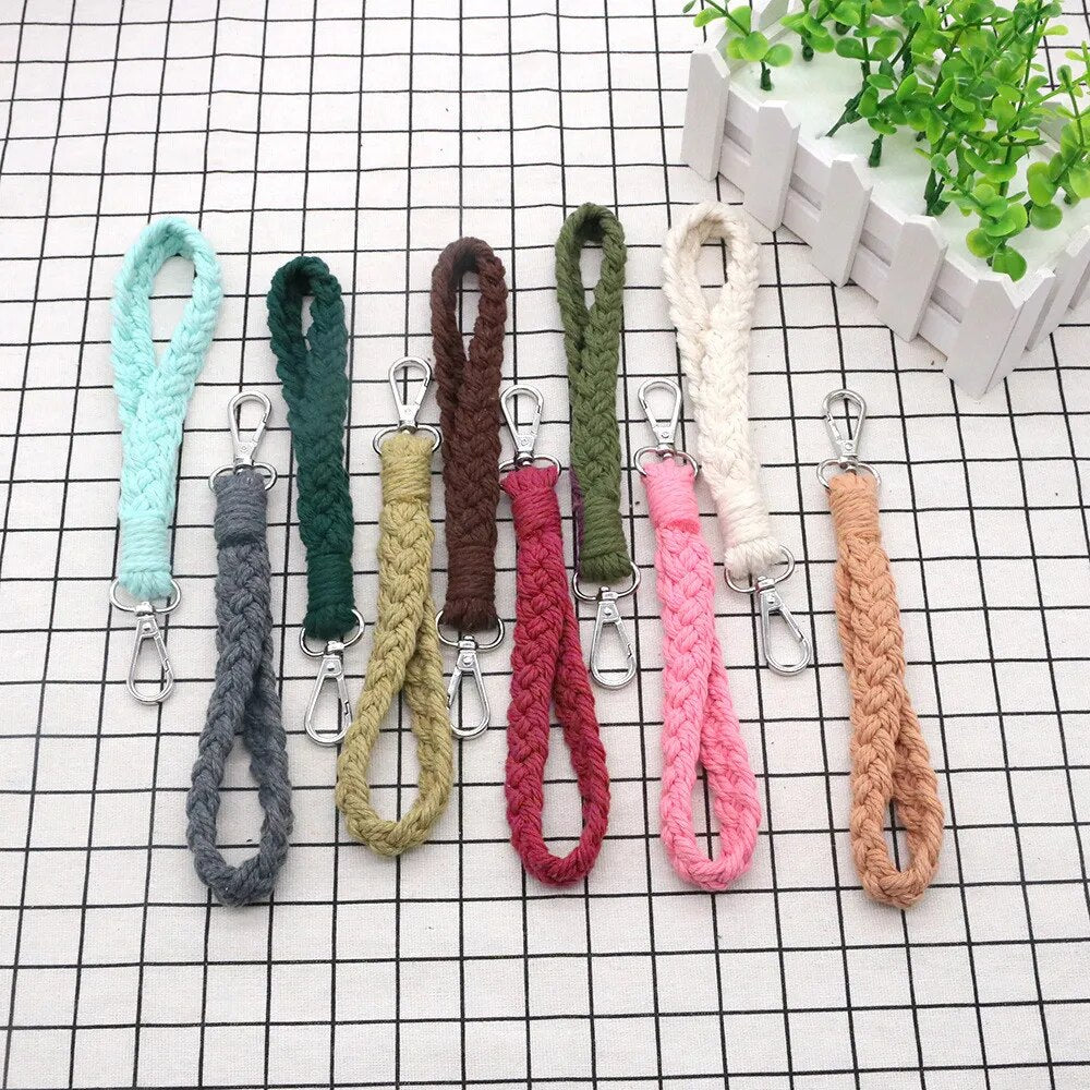 Porte Clé Macramé Diy