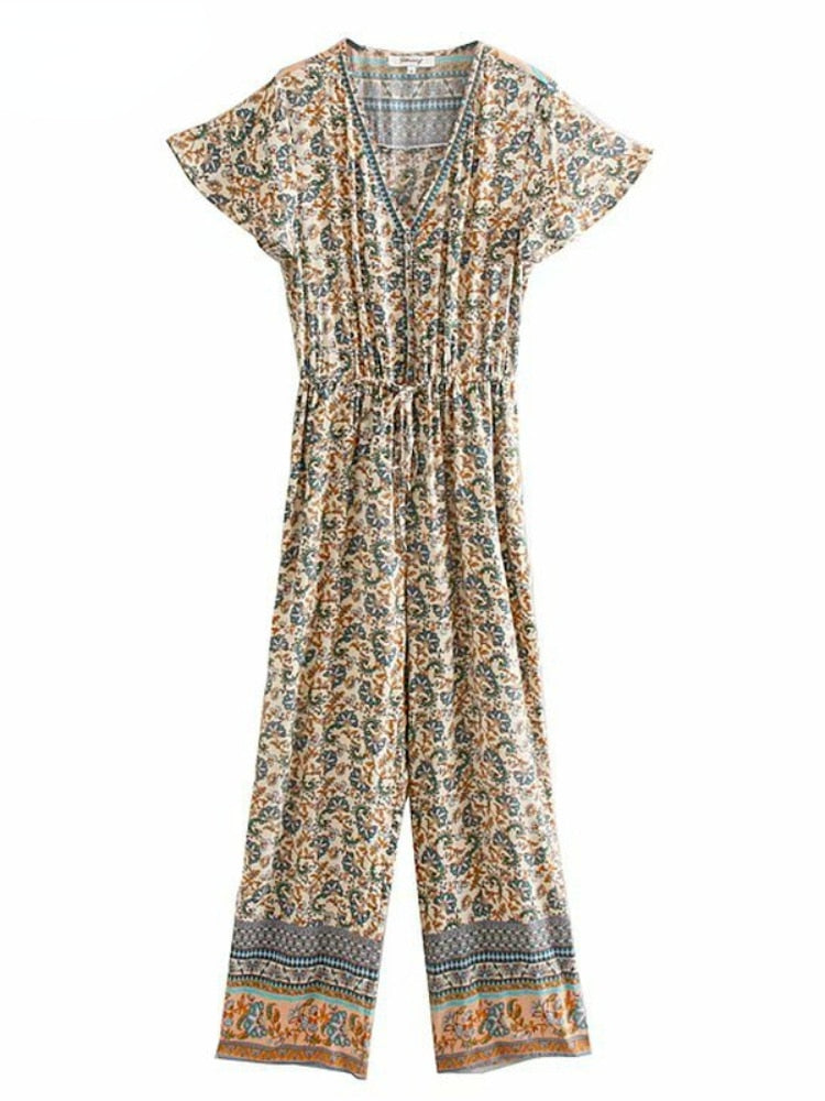Bohemian-Hippie-Jumpsuit für Damen