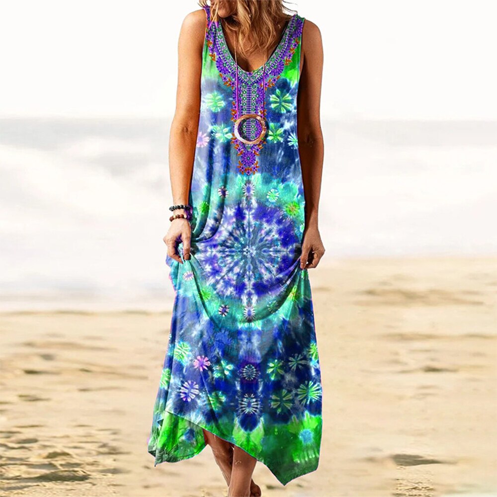 Vrouwen grote maat hippie tuniek