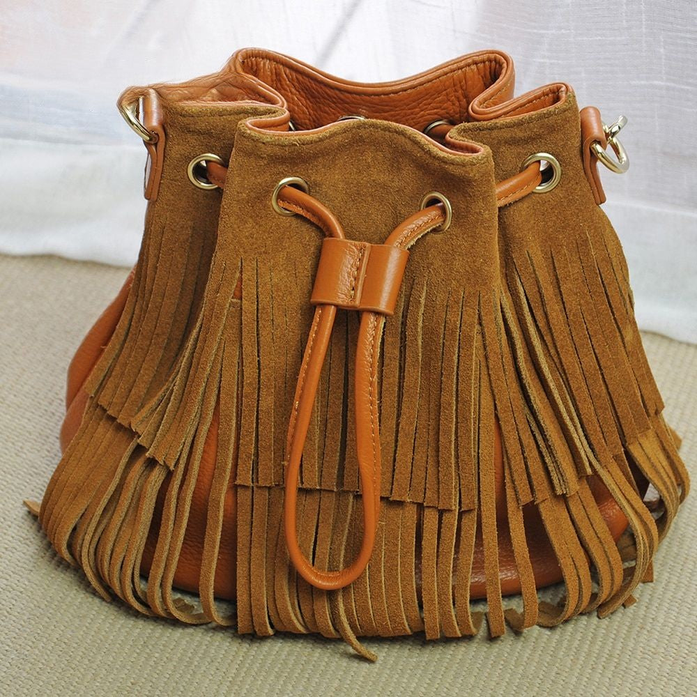 Sac Cuir Hippie