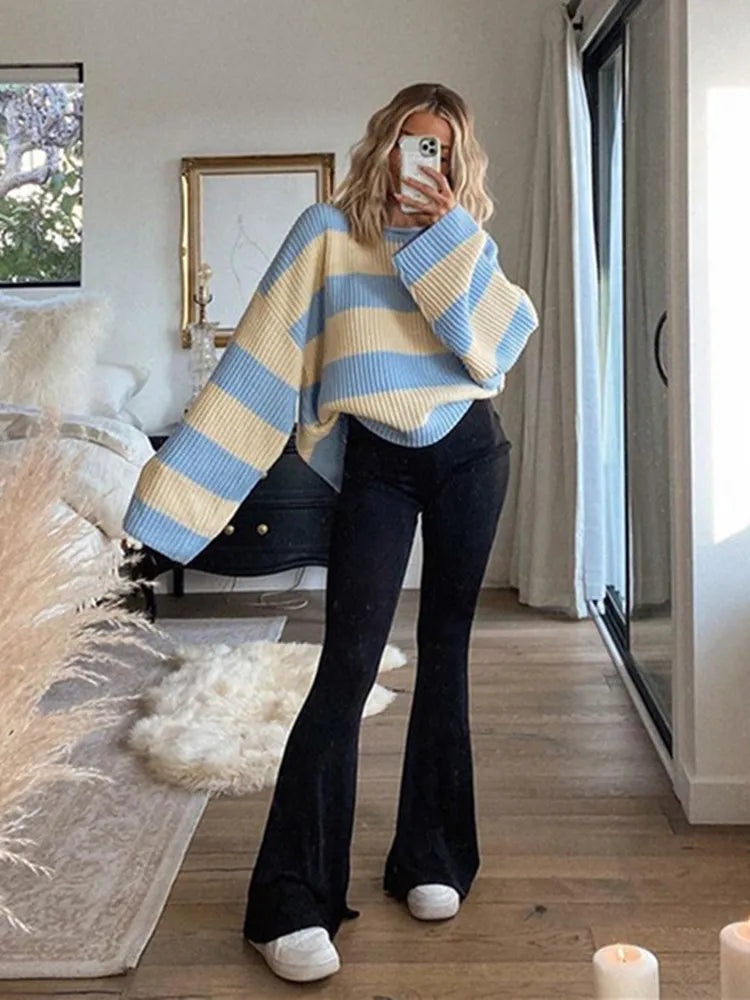 Pantalon Fluide Noir Patte d'éléphant