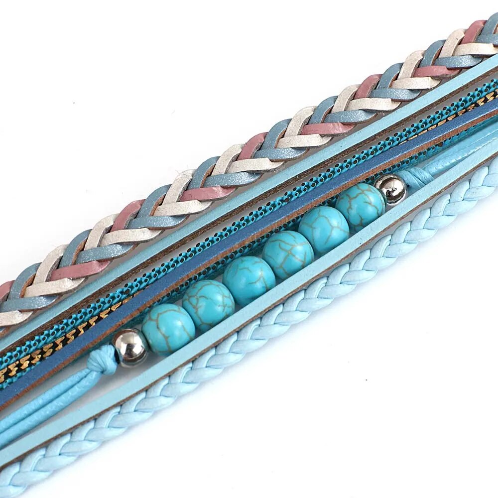 Bracelet Amérindien Turquoise