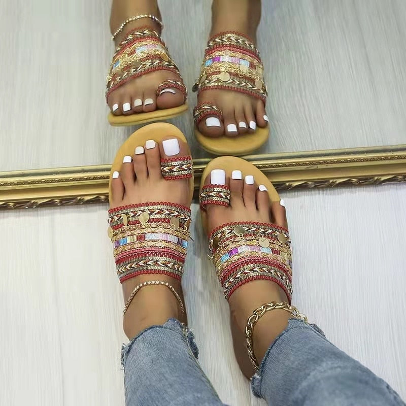 Sandales Femme Hippie