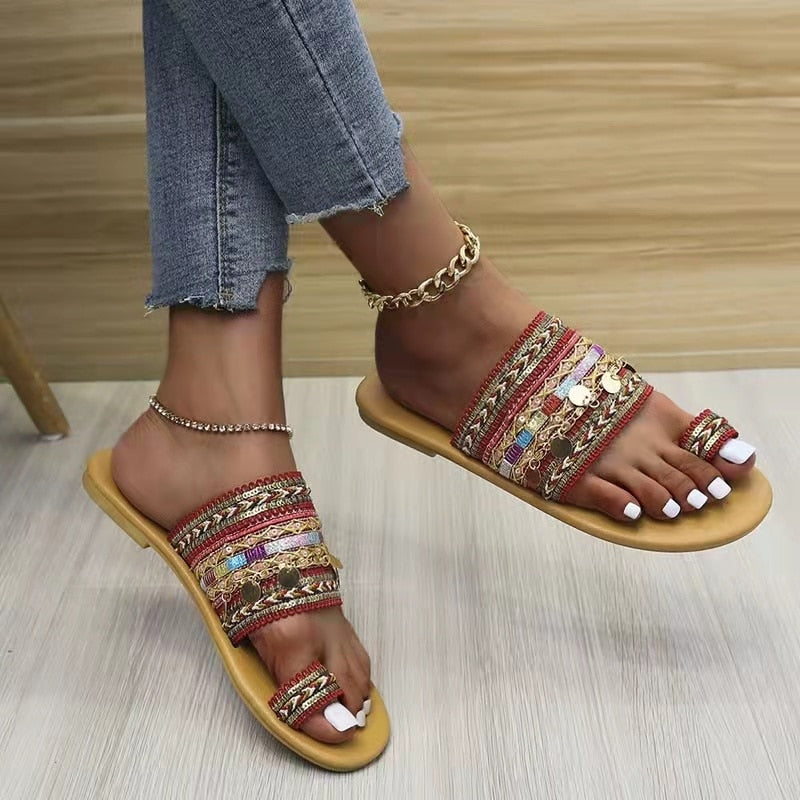 Sandales Femme Hippie
