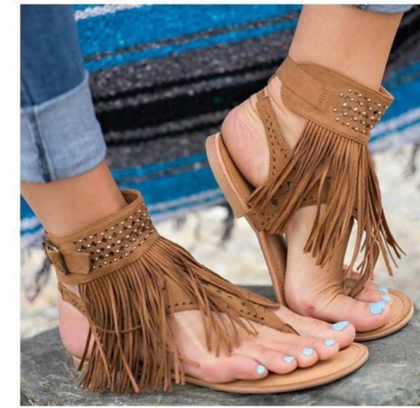 Sandales Pieds Nus Hippie
