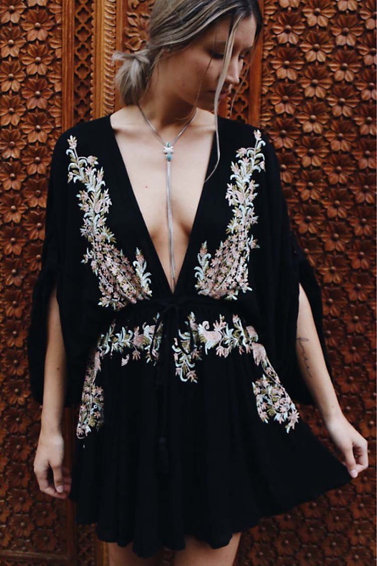 Damen-Tunika im Hippie-Stil