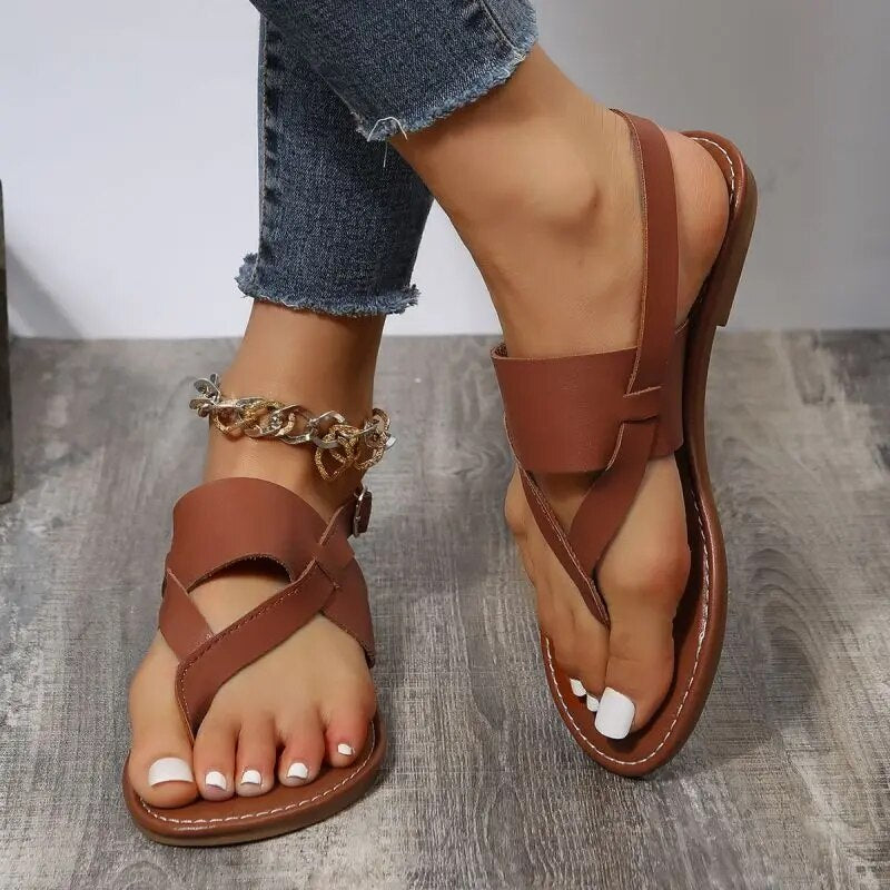 Sandales Cuir Bohème