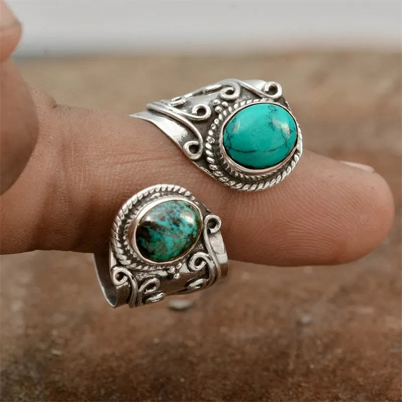 Bague Turquoise Vintage