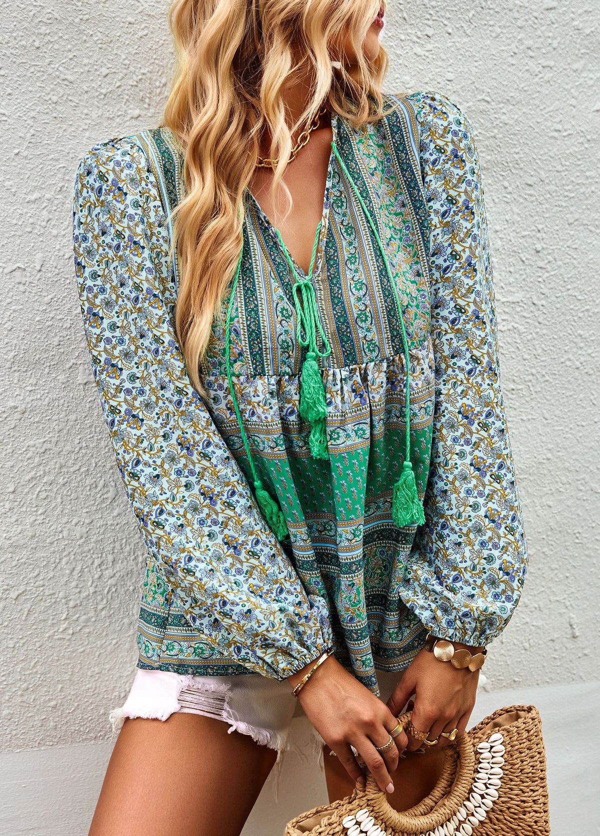 Hippie chique tuniek