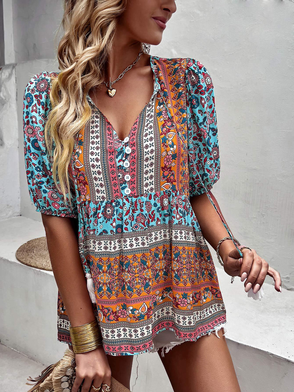 Top hippieblouse