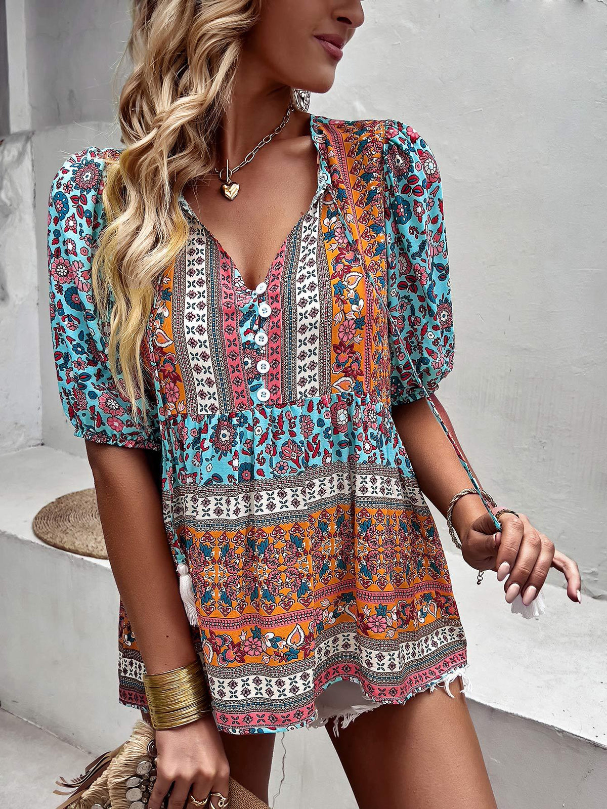 Top hippieblouse