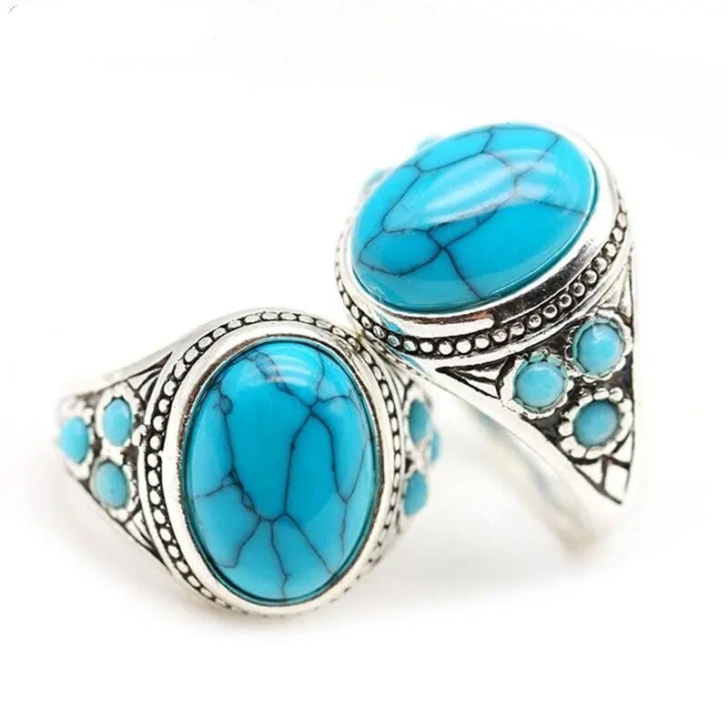 Bague Argent Turquoise