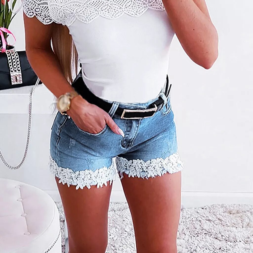 Mini Short Dentelle