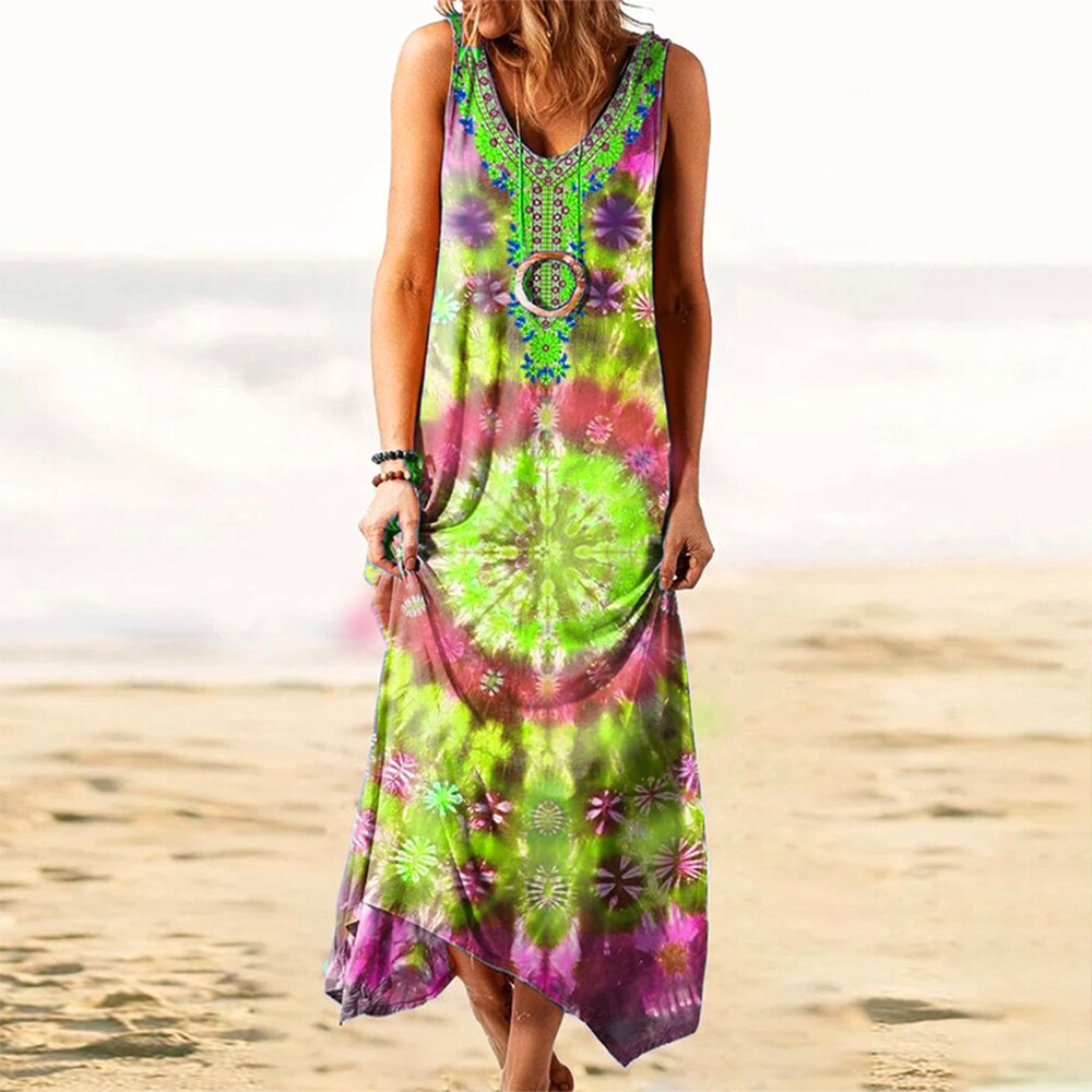 Vrouwen grote maat hippie tuniek